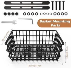 new heavy duty bike basket